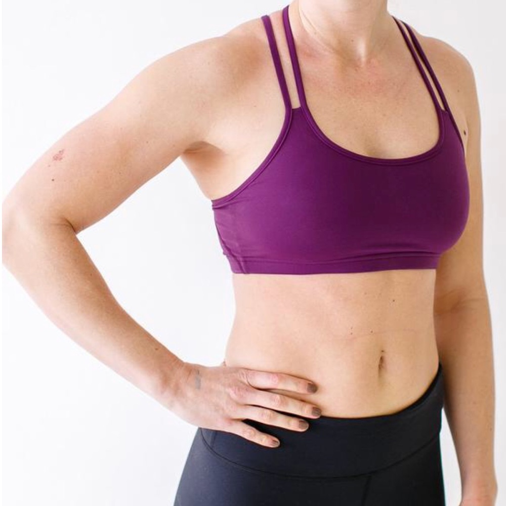 Born Primitive Rhapsody Bra Eggplant Sz M